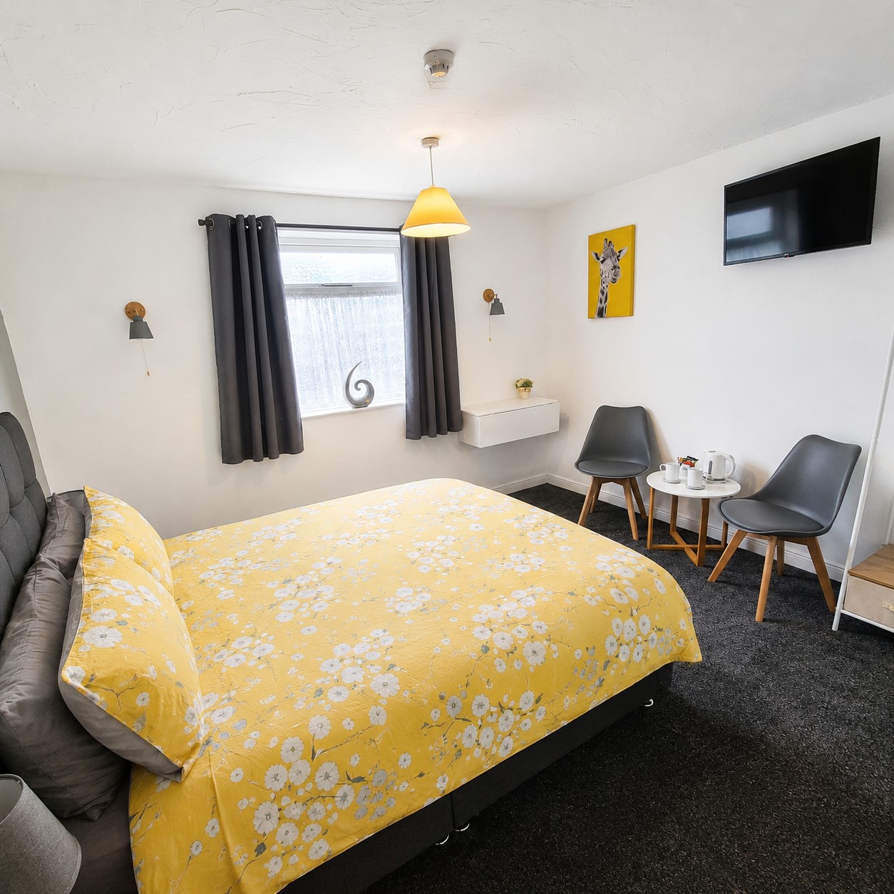 King room at The Coach House Rooms